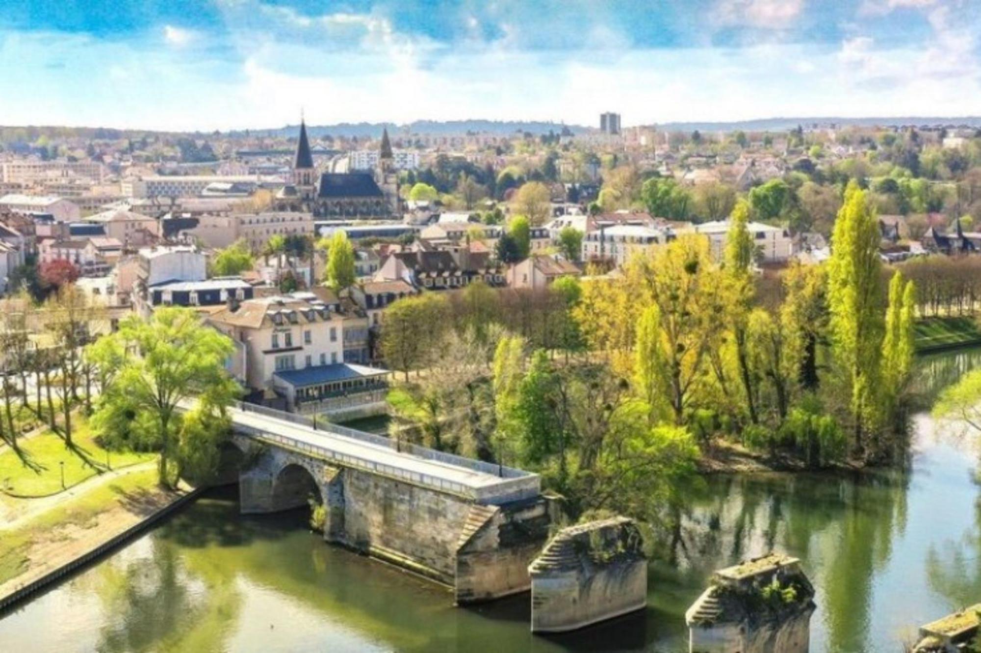 L'Instant Paris - Proche Gare & Quai De Seine Apartment Poissy Luaran gambar